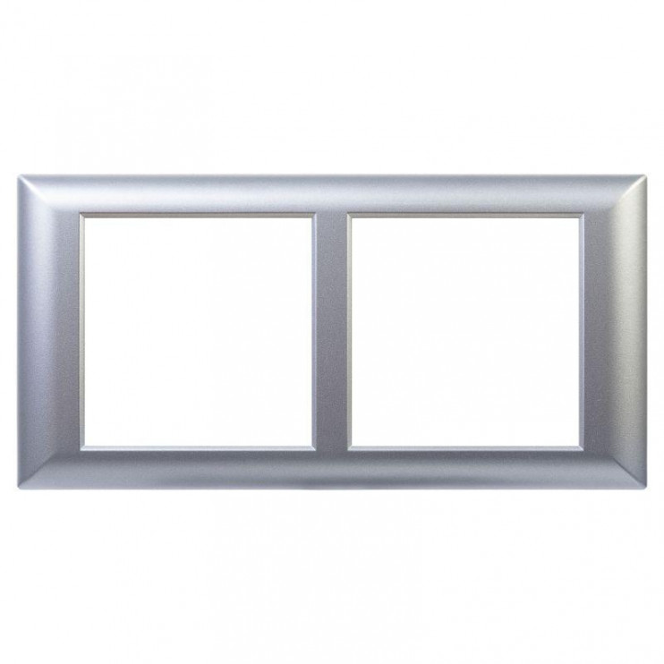 Рамка-суппорт 4мод. Avanti для "In-liner Front" серебр. металлик DKC 4404914
