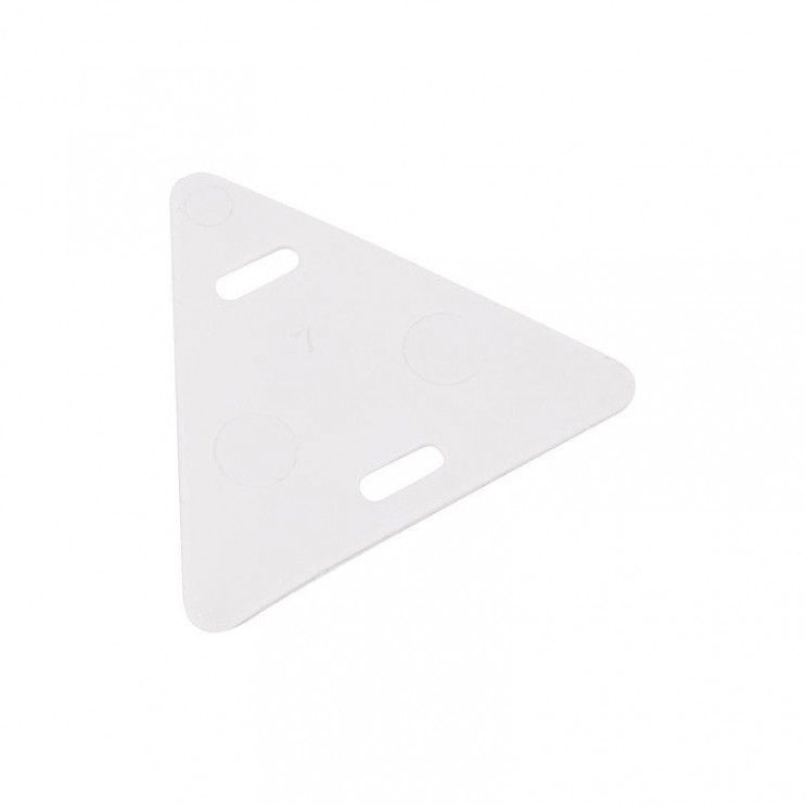 Бирка кабельная У-136 (треугольник) (уп.100шт) REXANT 07-6236