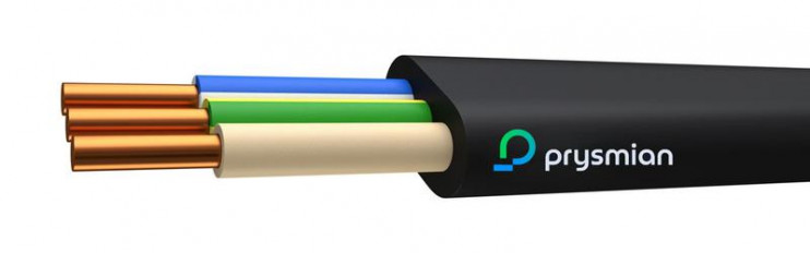 Кабель ВВГ-Пнг(А) 3х4 0.66кВ Ч (бухта) (м) РЭК-PRYSMIAN 1403060101