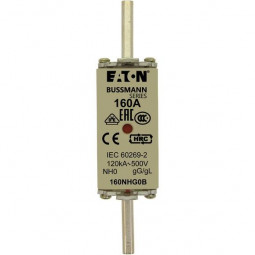 Предохранитель NH 50А 500В GL/GG 0 двойн. индикация EATON 50NHG0B