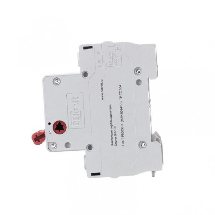 Выключатель-разъединитель 2п 40А ВН-102 DEKraft 17024DEK