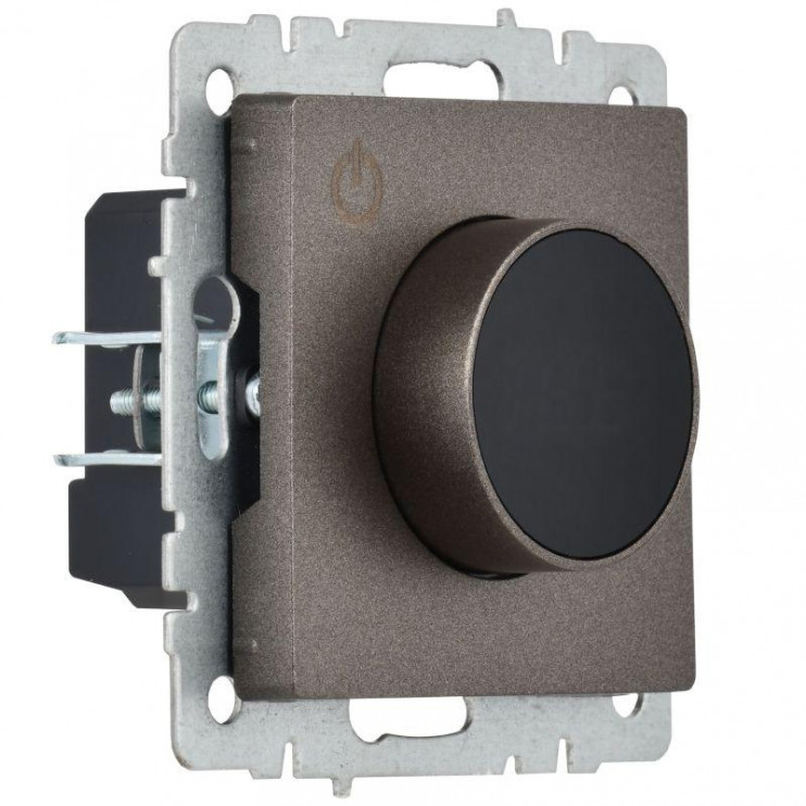 Термостат электронный с индик. BRITE СП IP20 ТС10-1-БрТБ темная механизм бронза IEK BR-RT11-K45