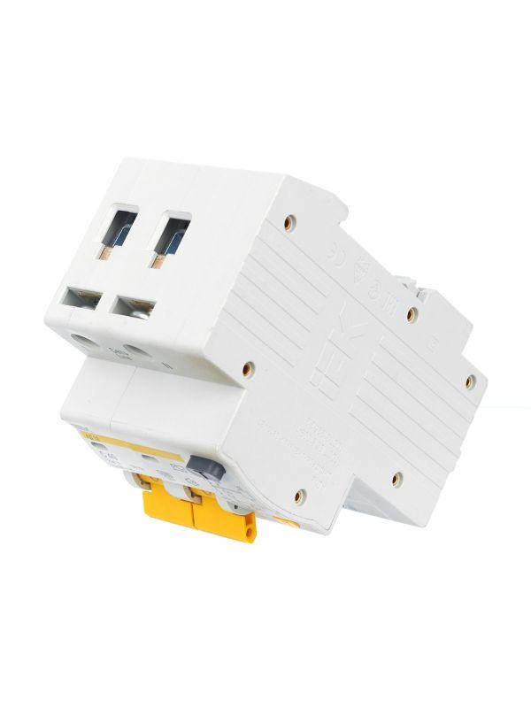 Выключатель автоматический дифференциального тока 2п C 40А 30мА тип AC 4.5кА АД-12 KARAT IEK MAD10-2-040-C-030