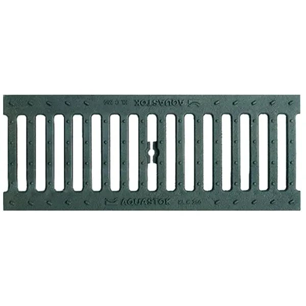 Водоотводная решётка AQUASTOK чугунная щелевая DN150
