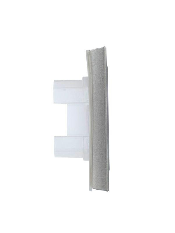 Рамка 1-м IP44 BRITE РУ-1-БрА-44 алюм. IEK BR-M12-44-K47