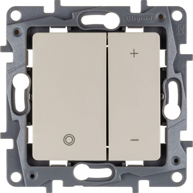 Механизм светорегулятора нажимного СП Etika 400Вт сл. кость. Leg 672318