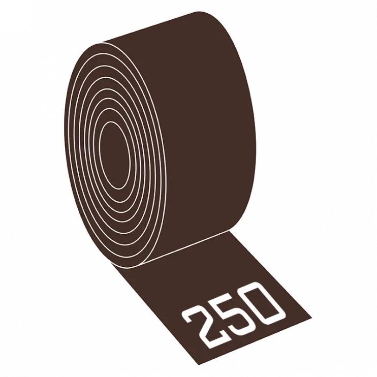 Штрипс 250х0.55мм RAL 8017