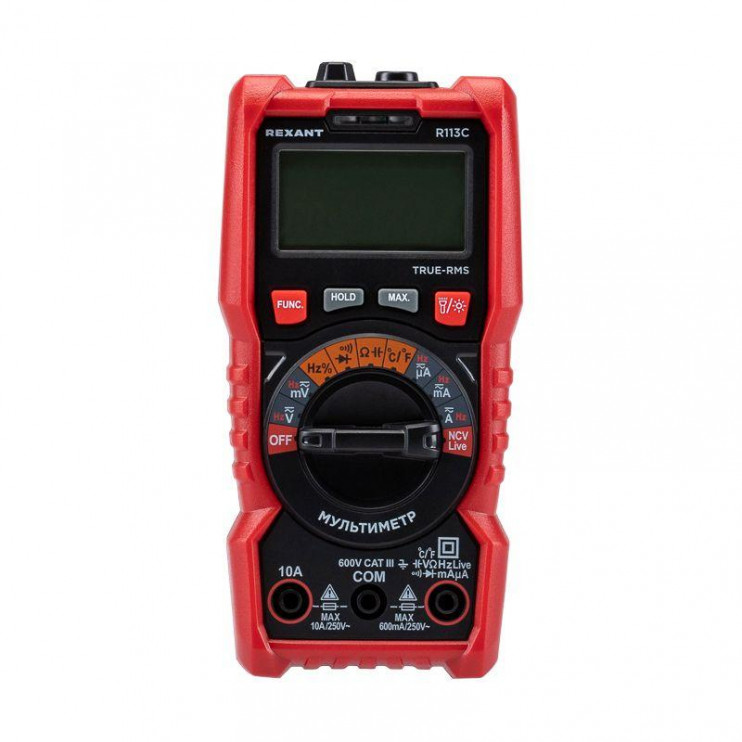 Мультиметр портативный R113C Rexant 13-3112