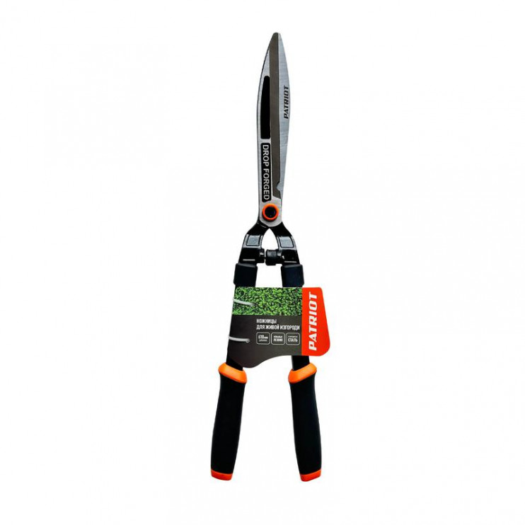 Ножницы для живой изгороди CSF 610 610мм прямые кованые лезвия PP+TPR рукоятки регул-ка прижима PATRIOT 777007620