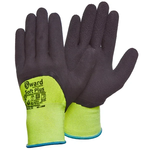 Перчатки Soft Plus GWARD с глубоким латексным покрытием 10 XL купить цена ТД АЛЬФА