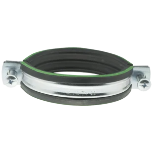 Хомут трубный 74-80мм 2 1/2″ M10 с уплотнением MAYER
