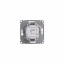 Кнопка нажимная 1-кл. СП Glossa 10А IP20 (сх. 1) 10AX механизм бел. SE GSL000115
