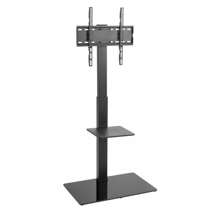 Стойка напольная с кронштейном для телевизора 32-55дюймов с доп. полкой для медиаоборудования Profi Rexant 38-0317