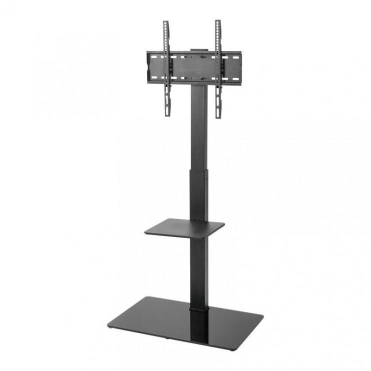 Стойка напольная с кронштейном для телевизора 32-55дюймов с доп. полкой для медиаоборудования Profi Rexant 38-0317