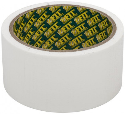 Лента клейкая универсальная армированная "Ductape" 48ммх10м бел. FIT 11756