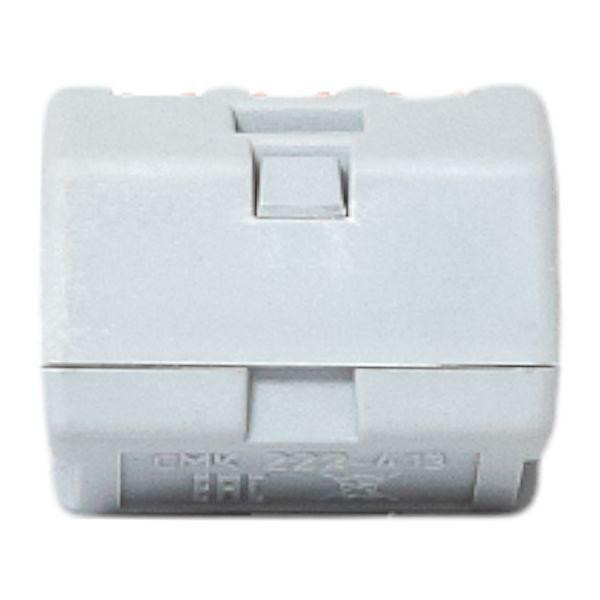 Клемма строительно-монтажная СМК 222-413 3-проводная 0.08-2.5кв.мм с рычагом (уп.100шт) PROxima EKF plc-smk-413