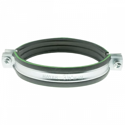 Хомут трубный 99-105мм 3 1/2" M10 с уплотнением MAYER