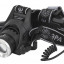 Фонарь аккумуляторный налобный GA-805 CREE 5Вт регулир. фокус литиевый аккум. 2.5А.ч алюм. USB пластик. (кор.) Эра Б0039625