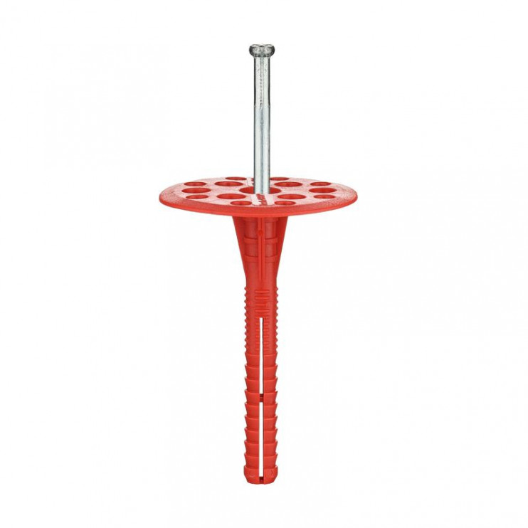 Дюбель для теплоизоляции с мет. гвоздем 10х90 (уп.250шт) Tech-KREP 130109