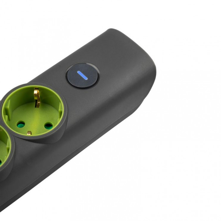 Удлинитель 4х1.4м с заземл. с выкл. сер. ET-04-140G JAZZway 5051850