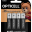 Элемент питания алкалиновый AA/LR6 (блист. 4шт) Basic Opticell 5051001