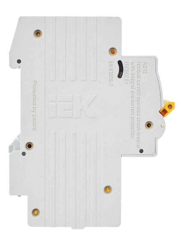 Выключатель автоматический дифференциального тока 2п C 20А 30мА тип AC 4.5кА АД-12 KARAT IEK MAD10-2-020-C-030