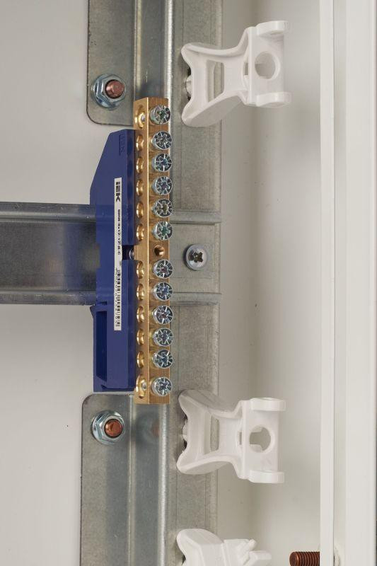 Шина нулевая на DIN-изол. ШНИ 8х12-12-Д-С IEK YNN10-812-12D-K07