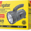 Фонарь-прожектор аккумуляторный кемпинговый 94 975 NPT-SP12-ACCU 1LED 3Вт 18 + 4LED аккум. 3.7В 4А.ч NAVIGATOR 94975