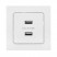 Розетка USB 2-м Стокгольм 2.1А механизм бел. PROxima EKF EYR16-028-10-2USB