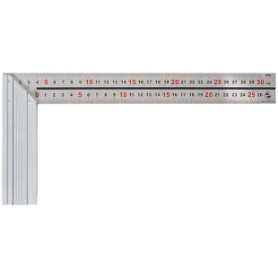 Угольник 300мм с алюминиевым основанием ЭНКОР