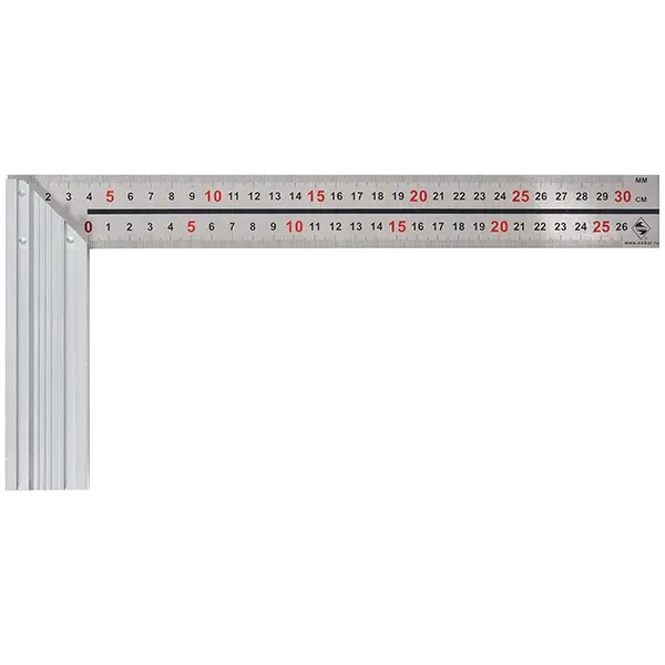 Угольник 300мм алюминиевый ЭНКОР 10864 ТД АЛЬФА