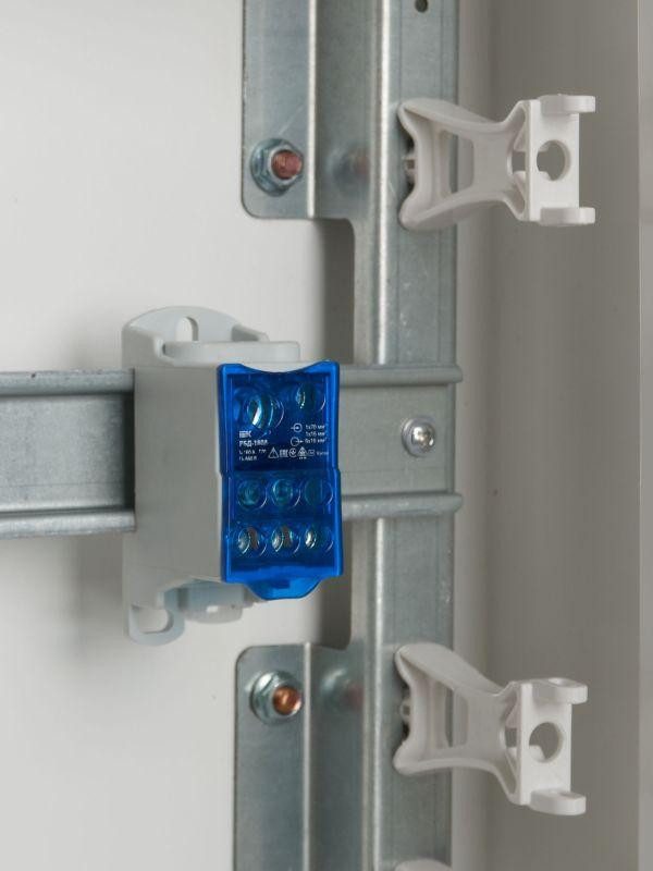 Блок распределительный на DIN-рейку РБД-160А IEK RBD-160