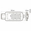 Светильник светодиодный PSL 07 50Вт 5000К IP65 AC180-260 уличный ДКУ Pro JazzWay 5041059