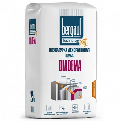 Штукатурка BERGAUF Diadema декоративная шуба 25 кг