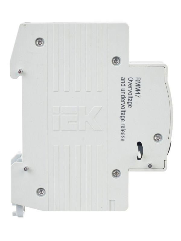 Расцепитель минимального и максимального напряжения РММ47 на DIN-рейку KARAT IEK MVA01D-RMM