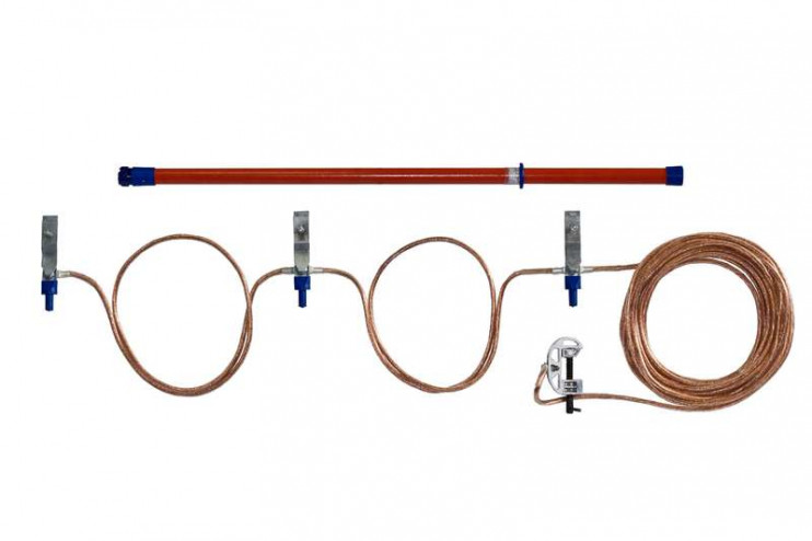 Заземление переносное ЗПЛ-10 Д для ВЛ до 10кВ 25кв.мм Антиток Д157664