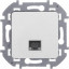 Розетка компьютерная Inspiria RJ45 кат.5E UTP бел. Leg 673825