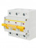 Выключатель автоматический модульный 3п D 63А 10кА ВА47-100 KARAT IEK MVA40-3-063-D