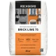 Brick Lime 75 ROCKGIDRO кладочный раствор 25кг