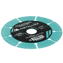 Диск отрезной 125 x 22,2мм по дереву Optima METALLICA