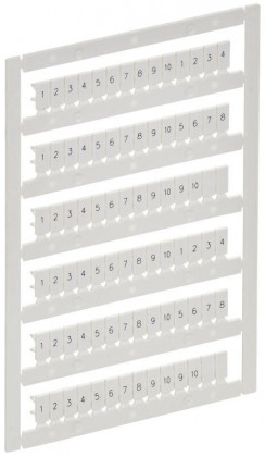 Маркер для CTS/CP 2.5кв.мм "1-10" ARMAFIX IEK AF-CT10D-M-D25-01