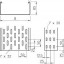 Лоток листовой перфорированный 100х85 L3000 сталь 1.5мм SKS 810 FT OBO 6058620