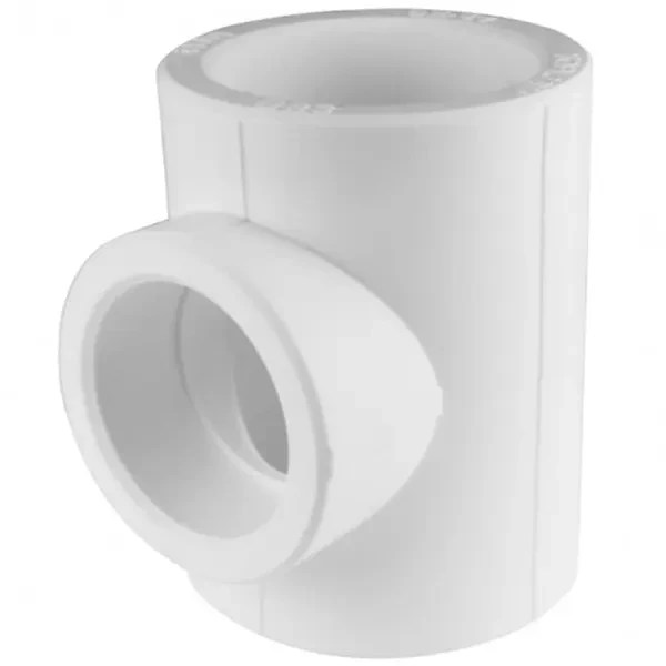 Тройник полипропиленовый 75мм VALFEX 10111075 купить цена ТД АЛЬФА