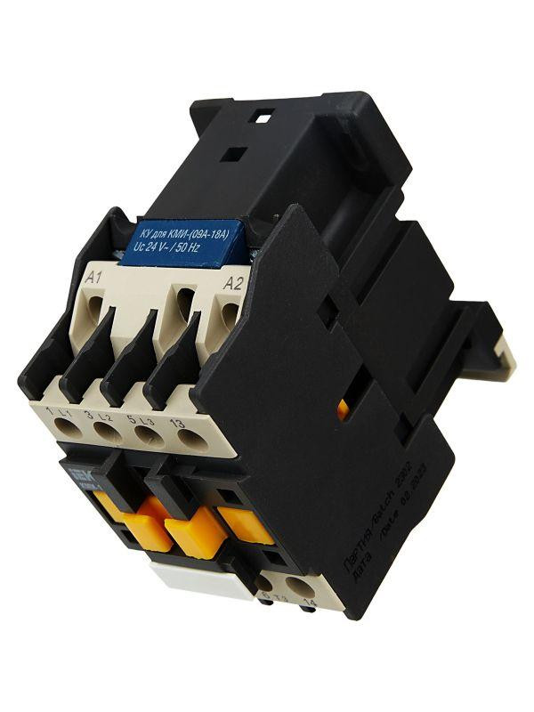 Контактор КМИ-11210 12А 24В/АС3 1НО KARAT IEK KKM11-012-024-10