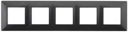 Рамка 5-м 14-5005-05 Elegance антрацит ЭРА Б0034409