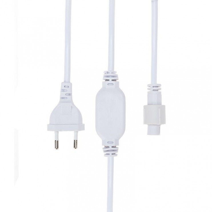 Комплект подключения для гирлянд с постоян. свечением 230В/4А цвет провода бел. IP65 Neon-Night 303-500-1