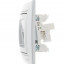 Розетка компьютерная + телефонная 2-м СП Mira RJ45 + RJ11 сер. метал. LEZARD 701-1010-143