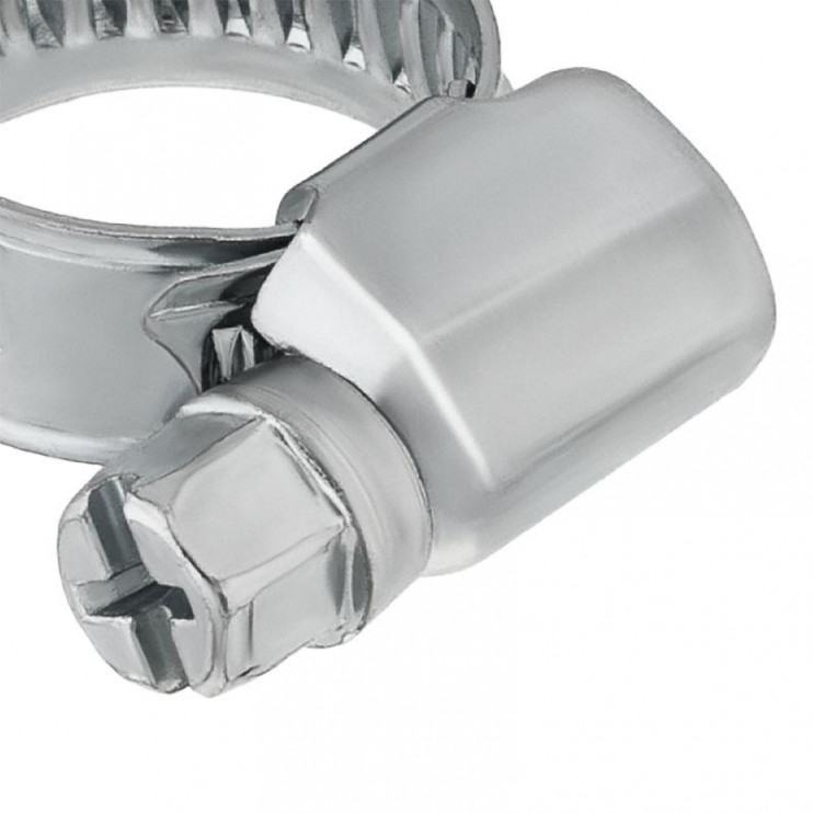 Хомут стальной червячный 10-16 (Россия) Rexant 07-0610