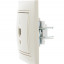 Розетка компьютерная 1-м СП Mira RJ45 крем./крем.. LEZARD 701-0303-139