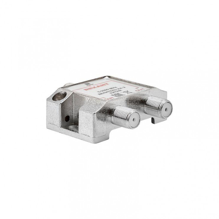 Делитель ТВ "краб" х2 под F разъем 5-2500 МГц "СПУТНИК" Rexant 05-6201